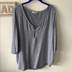 Green Envelope 3/4 length sleeve sweater